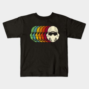 Retro Helldivers Helmet Kids T-Shirt